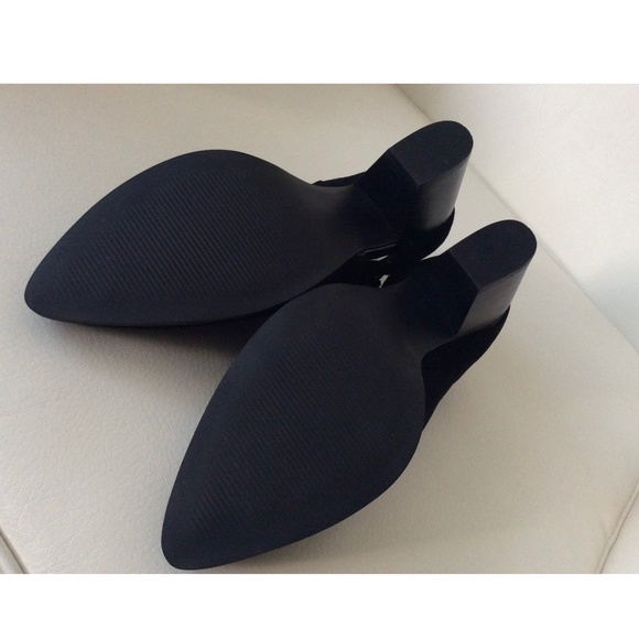 Bella Vita Eli Suede Black Leather Boots Heels - Picture 9 of 12